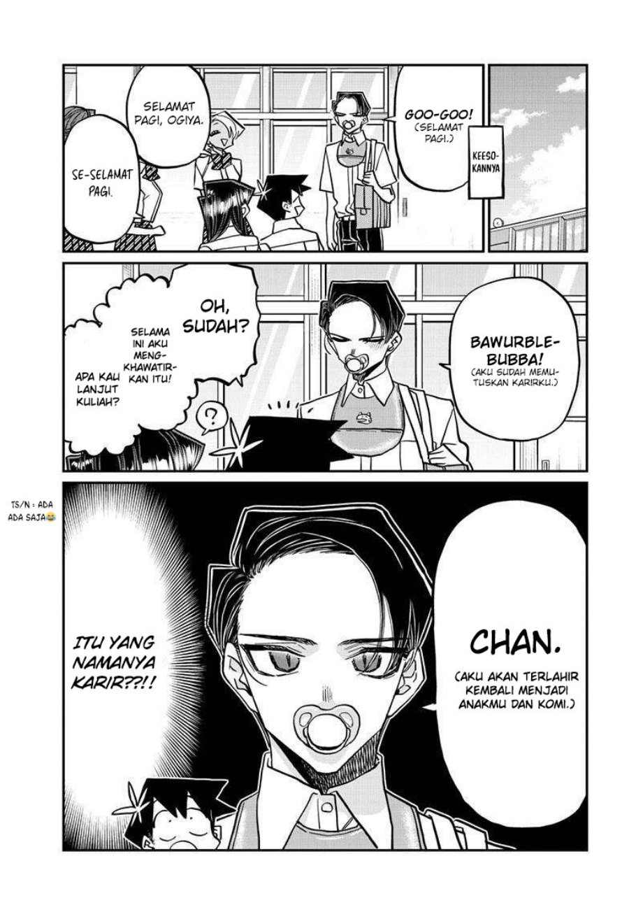 Komi-san wa Komyushou Desu Chapter 418 Gambar 18