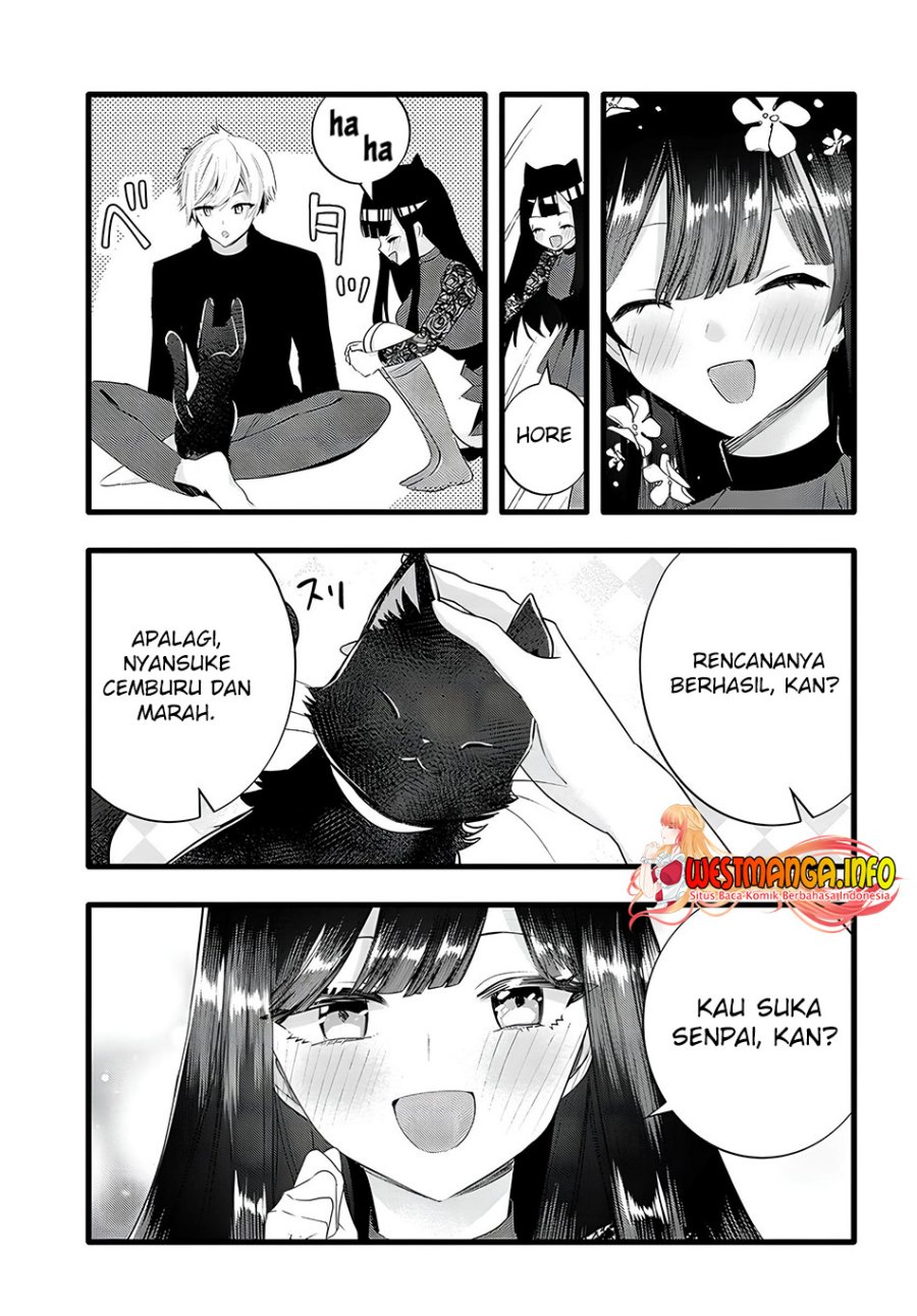 Chiteki de Cool na Kouhai Bijo, Ore no Kai Neko ni naru Chapter 17 Gambar 11