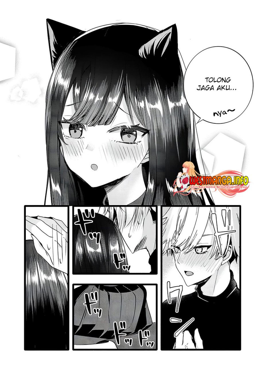 Chiteki de Cool na Kouhai Bijo, Ore no Kai Neko ni naru Chapter 17 Gambar 9