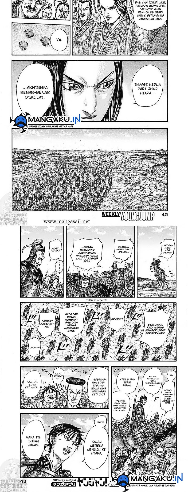 Kingdom Chapter 770 Gambar 3