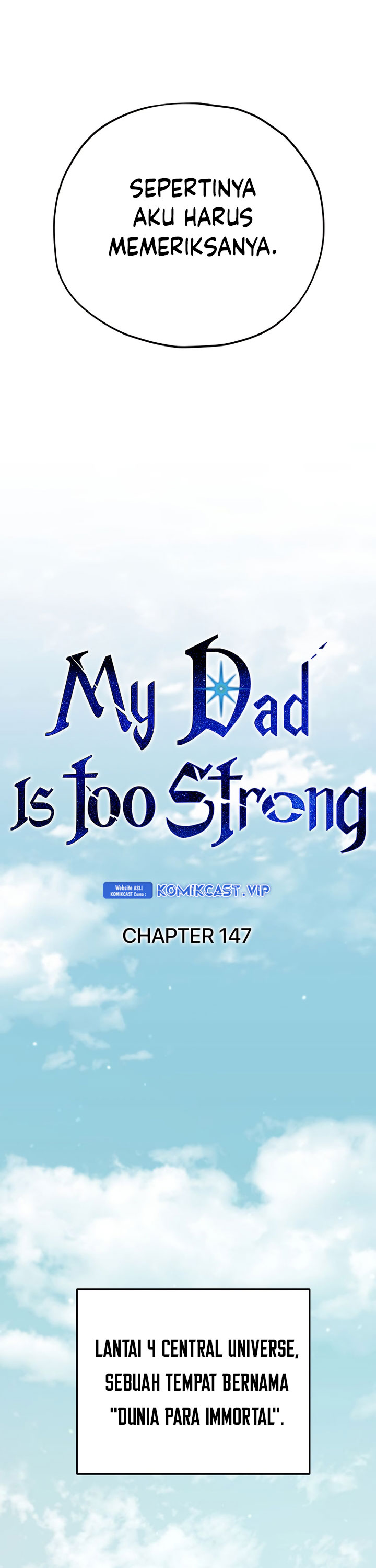 My Dad Is Too Strong Chapter 147 Gambar 7