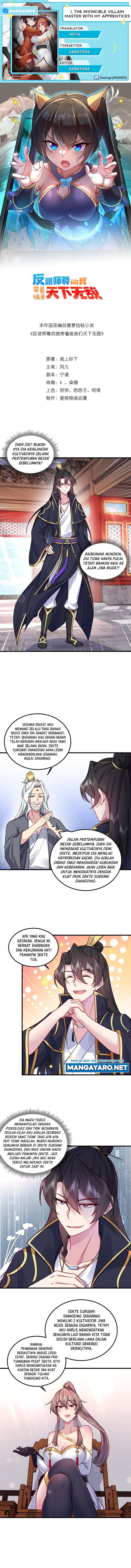 Baca Komik I, The Invincible Villain Master With My Apprentices Chapter 73 Gambar 1