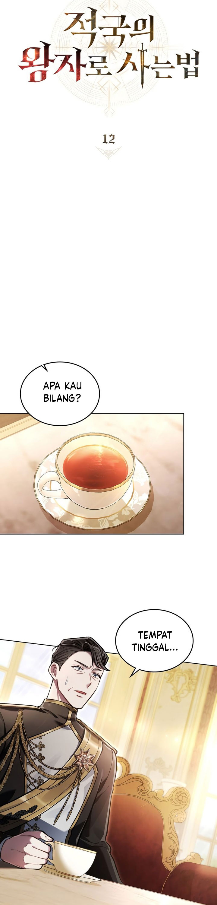 Reborn as the Enemy Prince Chapter 12 bahasa Indonesia Gambar 25