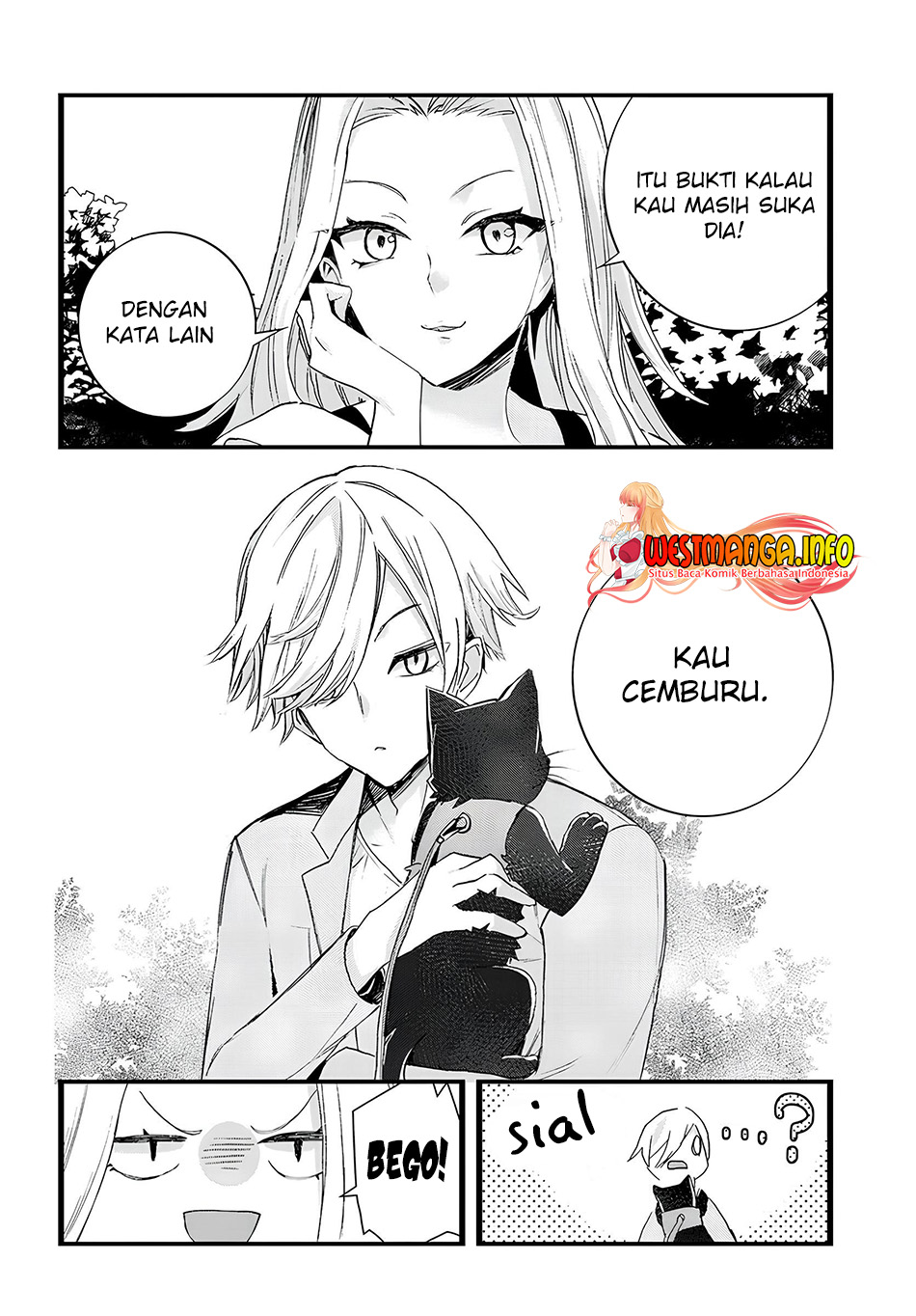 Chiteki de Cool na Kouhai Bijo, Ore no Kai Neko ni naru Chapter 21 Gambar 6