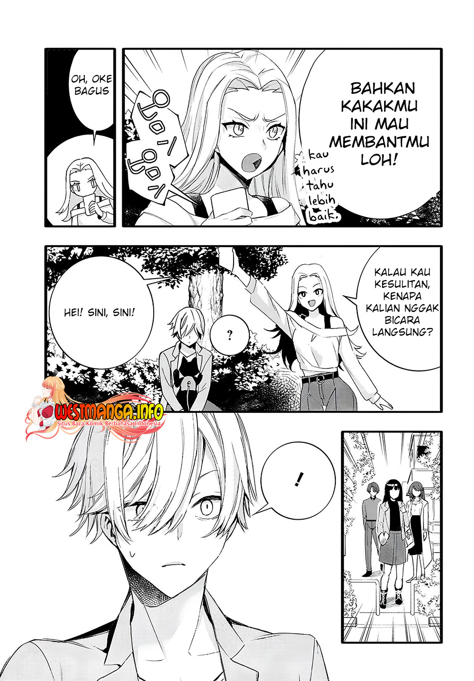 Chiteki de Cool na Kouhai Bijo, Ore no Kai Neko ni naru Chapter 21 Gambar 7