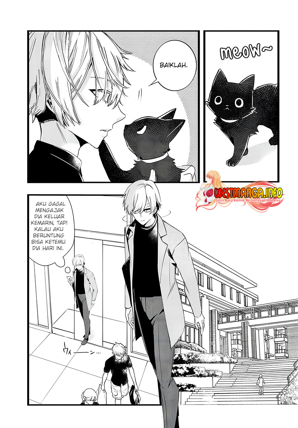 Baca Manga Chiteki de Cool na Kouhai Bijo, Ore no Kai Neko ni naru Chapter 20 Gambar 2