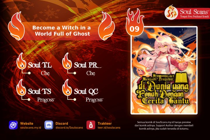 Baca Komik Become a Witch in a World Full of Ghost Stories Chapter 9 Gambar 1