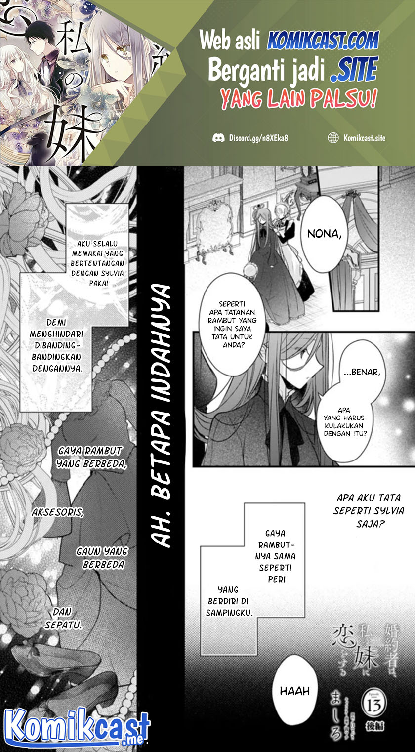 Baca Manga Konyakusha wa, Watashi no Imouto ni Koi wo suru Chapter 13.2 Gambar 2