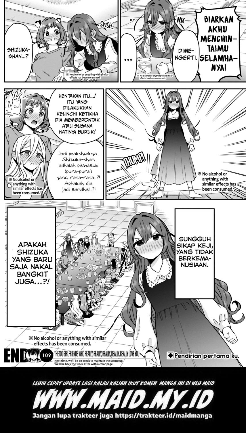 Kimi no Koto ga Dai Dai Dai Dai Daisuki na 100-ri no Kanojo Chapter 109 Gambar 21