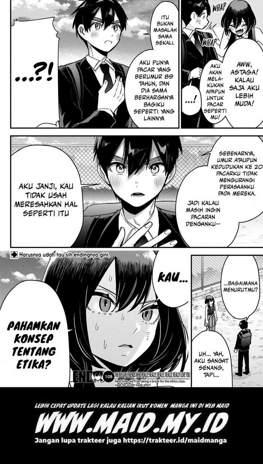 Kimi no Koto ga Dai Dai Dai Dai Daisuki na 100-ri no Kanojo Chapter 108 Gambar 22