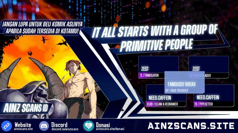 Baca Komik It All Starts With A Group Of Primitive People Chapter 48 Gambar 1