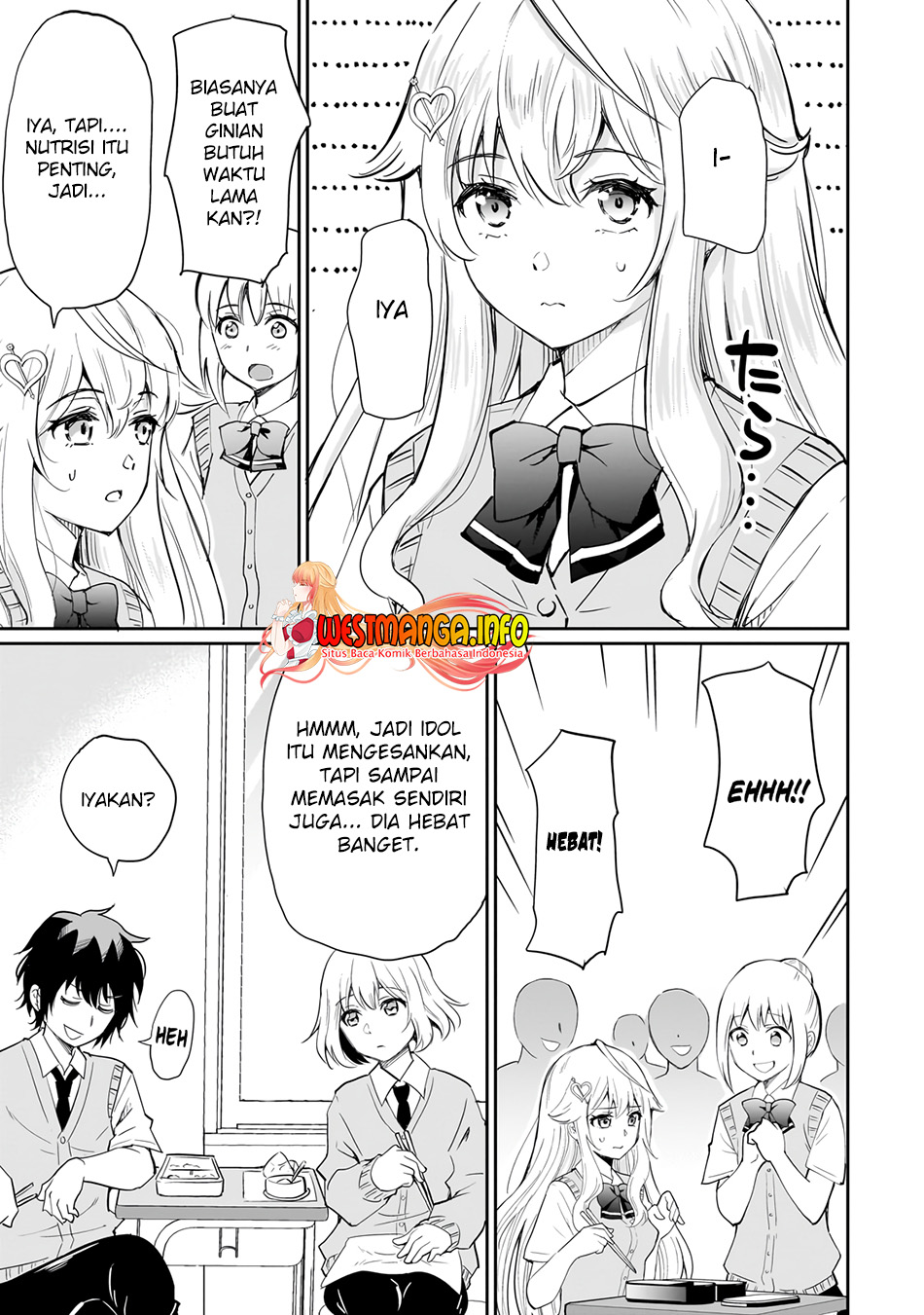 Isshou Hatarakitakunai Ore ga Classmate no Daininki Idol ni Natsukaretara Chapter 6 Gambar 21