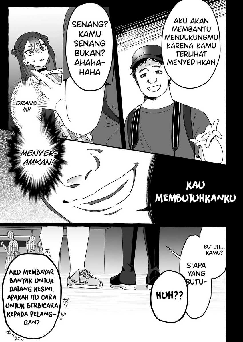 Damedol to Sekai ni Hitori Dake no Fan (Serialization)  Chapter 9 bahasa Indonesia Gambar 11