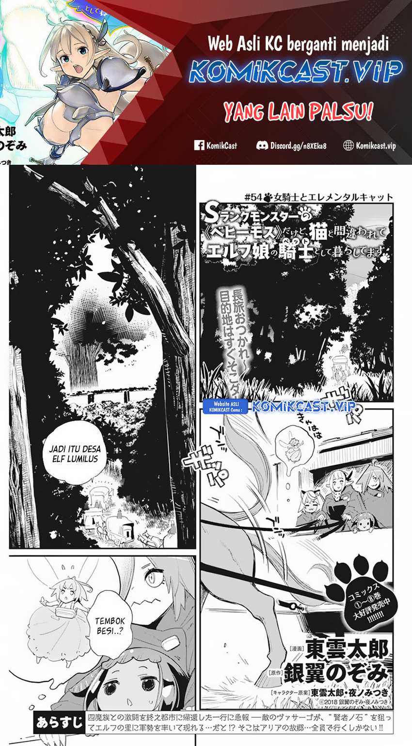 Baca Manga S-Rank Monster no Behemoth Dakedo, Neko to Machigawarete Erufu Musume no Kishi (Pet) Toshite Kurashitemasu Chapter 54 Gambar 2