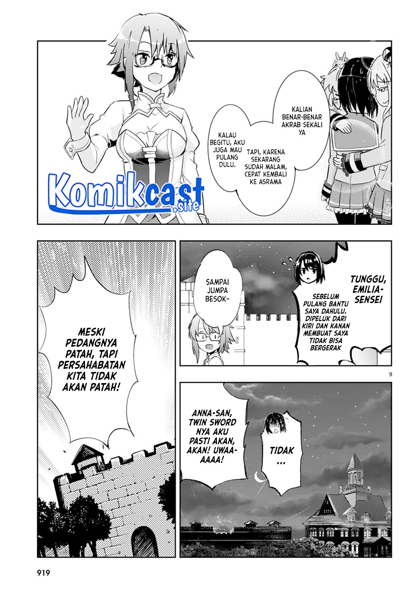 Kenshi o Mezashite Nyugaku Shitanoni Maho Tekisei 9999 Nandesukedo!? Chapter 61 Gambar 10