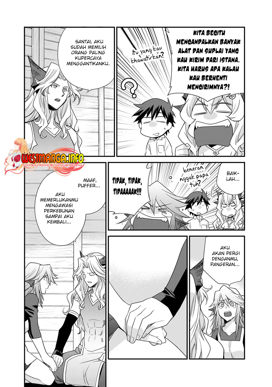 Isekai de Tochi o Katte Noujou o Tsukurou Chapter 43 Gambar 17