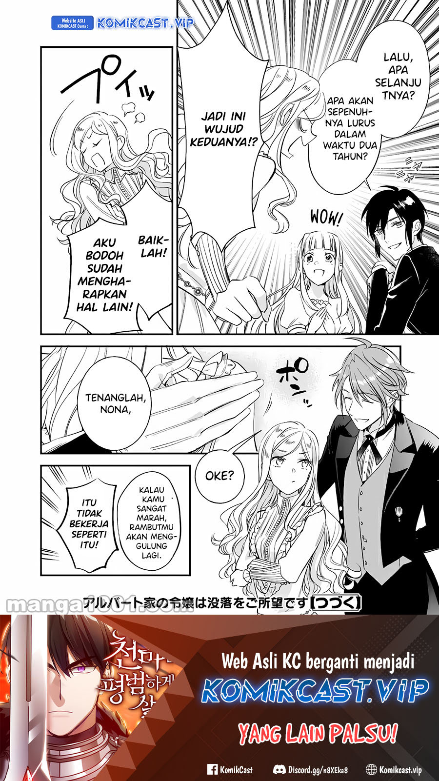 Albert Ke no Reijou wa Botsuraku wo go Shomou desu Chapter 14 Gambar 31