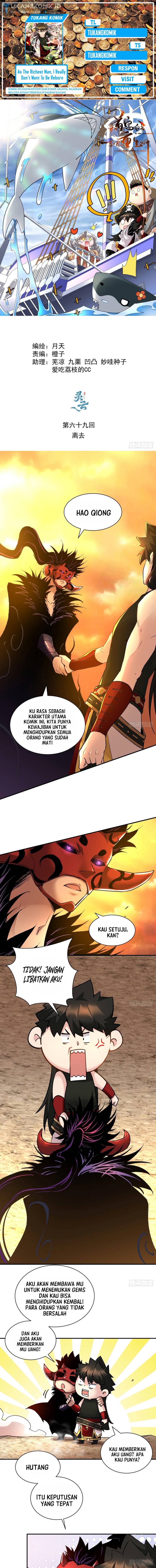 Baca Komik As The Richest Man, I Really Don’t Want To Be Reborn Chapter 69 Gambar 1