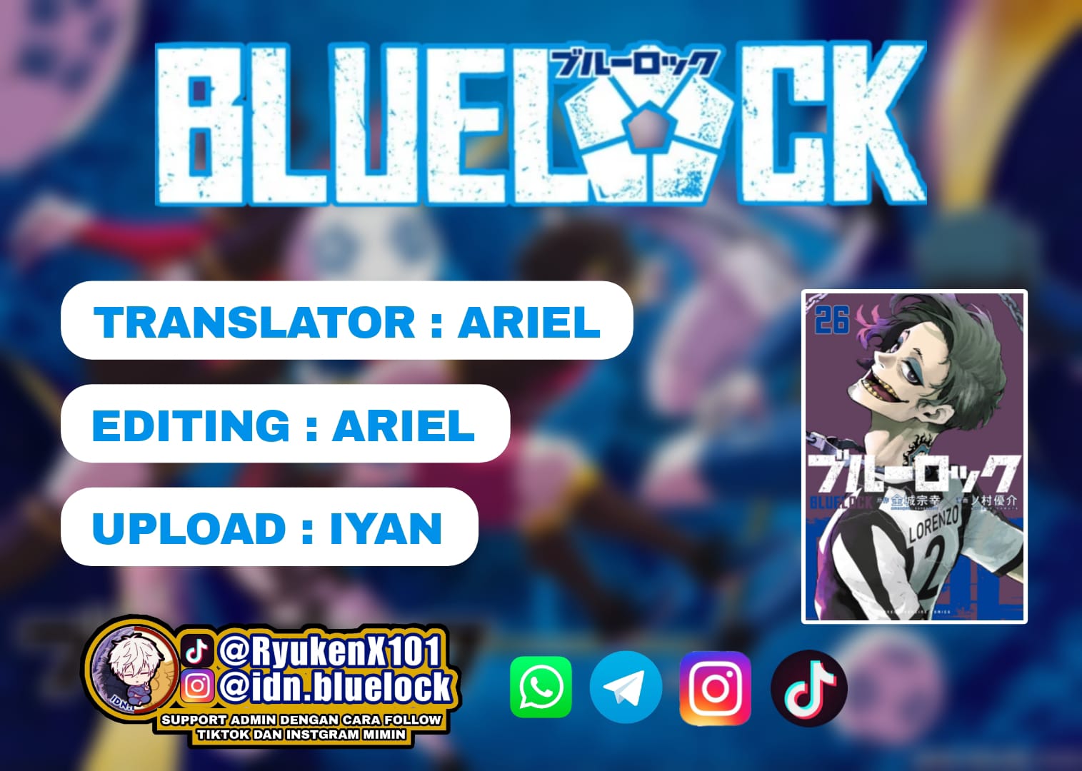 Baca Komik Blue Lock Chapter 234 Gambar 1