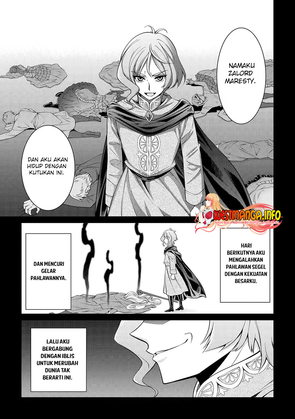 Shikkoku tsukai no saikyo yusha nakama zen’in ni uragira retanode saikyo no mamono Chapter 62 Gambar 22