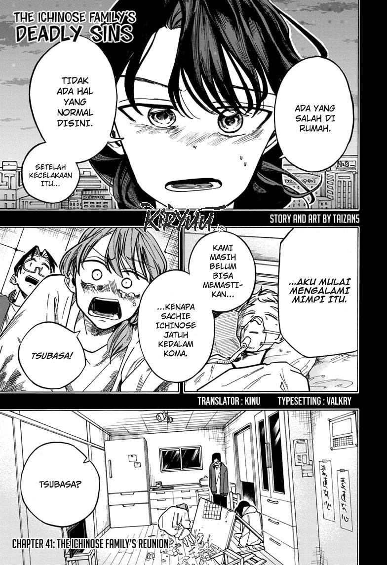 Baca Manga The Ichinose Family’s Deadly Sins Chapter 41 Gambar 2