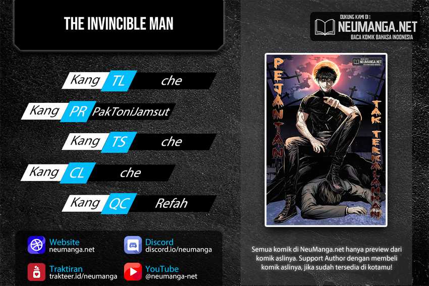 Baca Komik The Invincible Man Chapter 1 bahasa Indonesia Gambar 1
