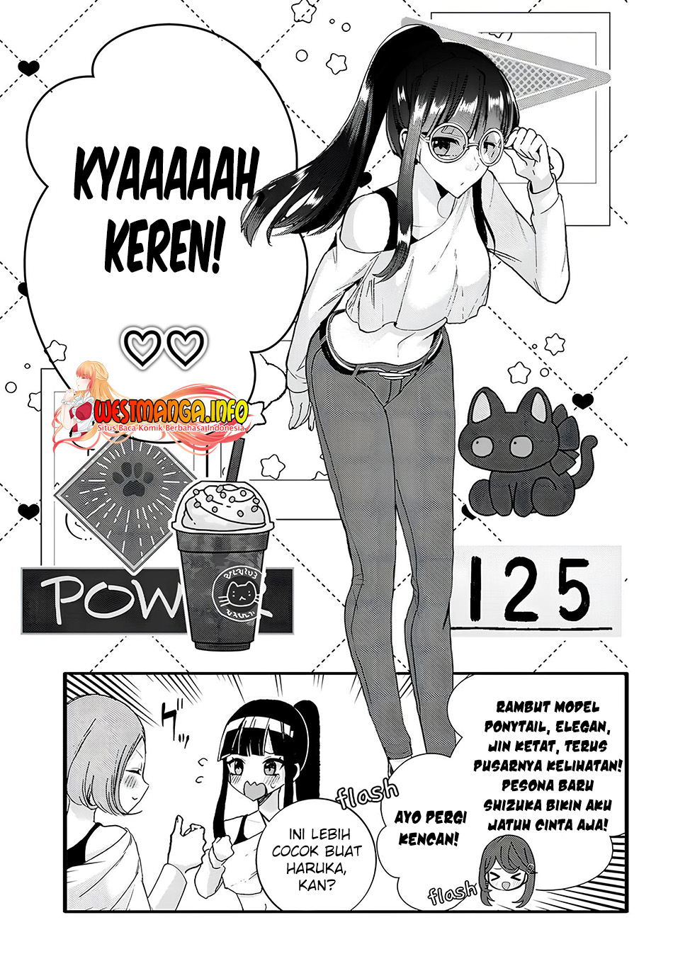 Chiteki de Cool na Kouhai Bijo, Ore no Kai Neko ni naru Chapter 22 Gambar 7