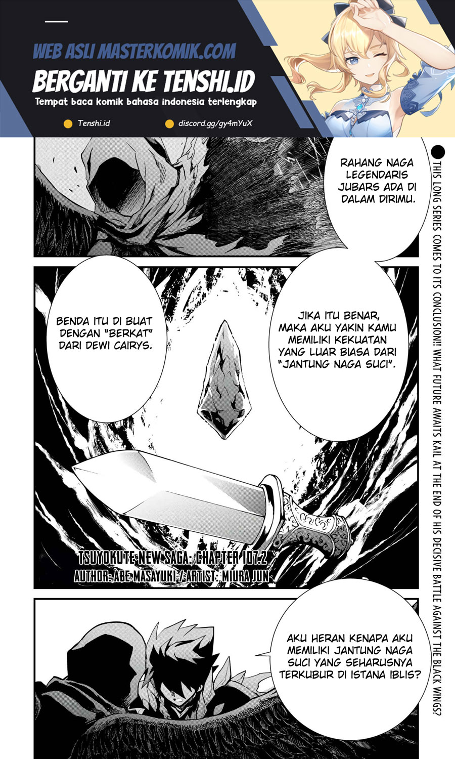 Baca Manga Tsuyokute New Saga Chapter 107.2 Gambar 2