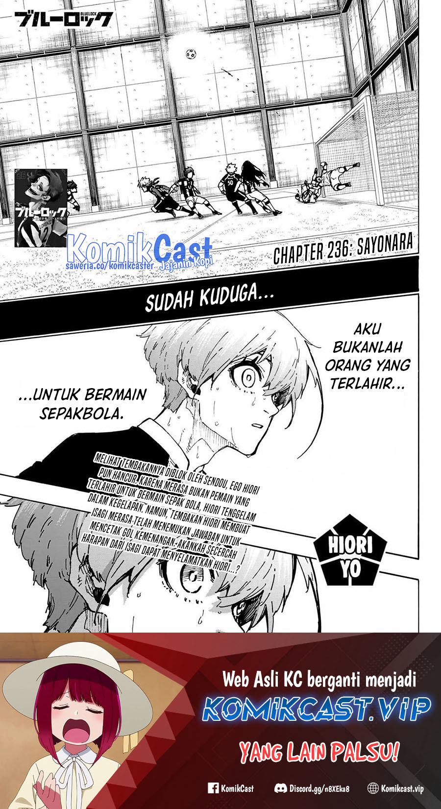 Baca Manga Blue Lock Chapter 236 Gambar 2