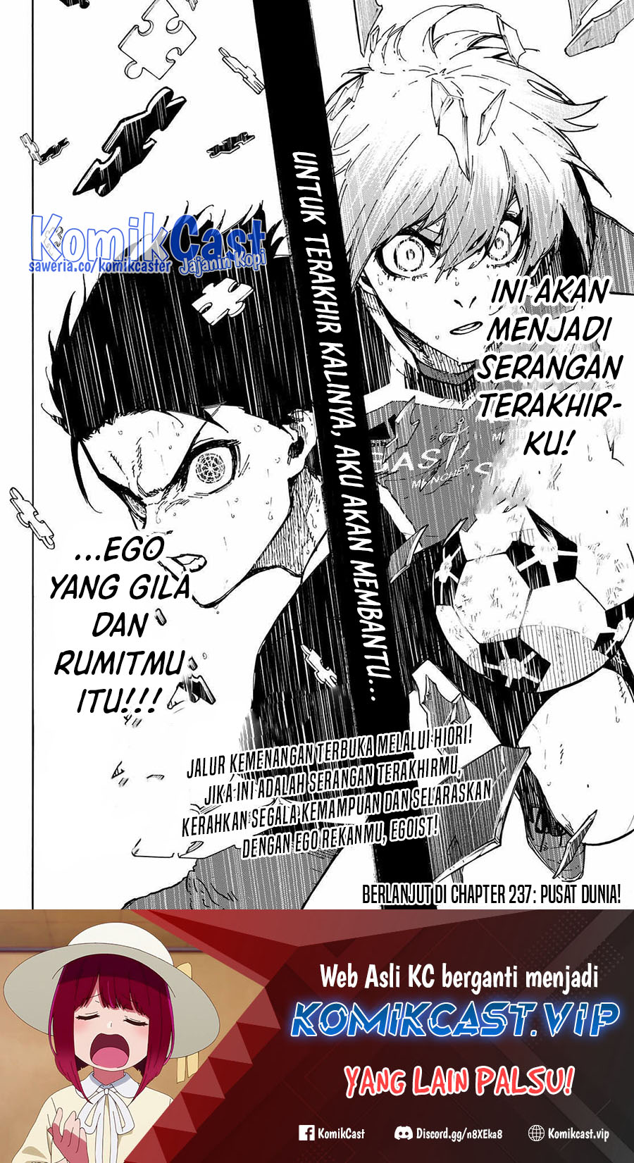 Blue Lock Chapter 236 Gambar 20