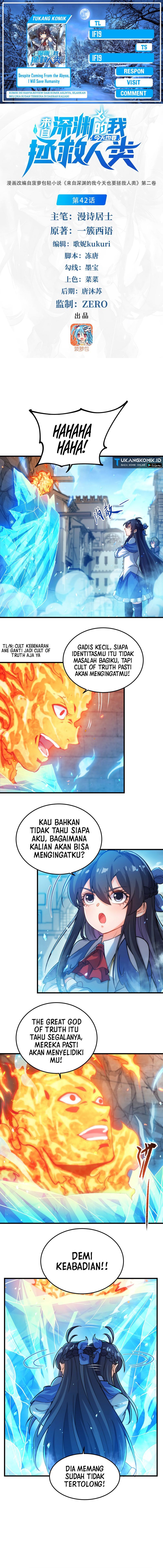 Baca Komik Despite Coming From the Abyss, I Will Save Humanity Chapter 42 Gambar 1