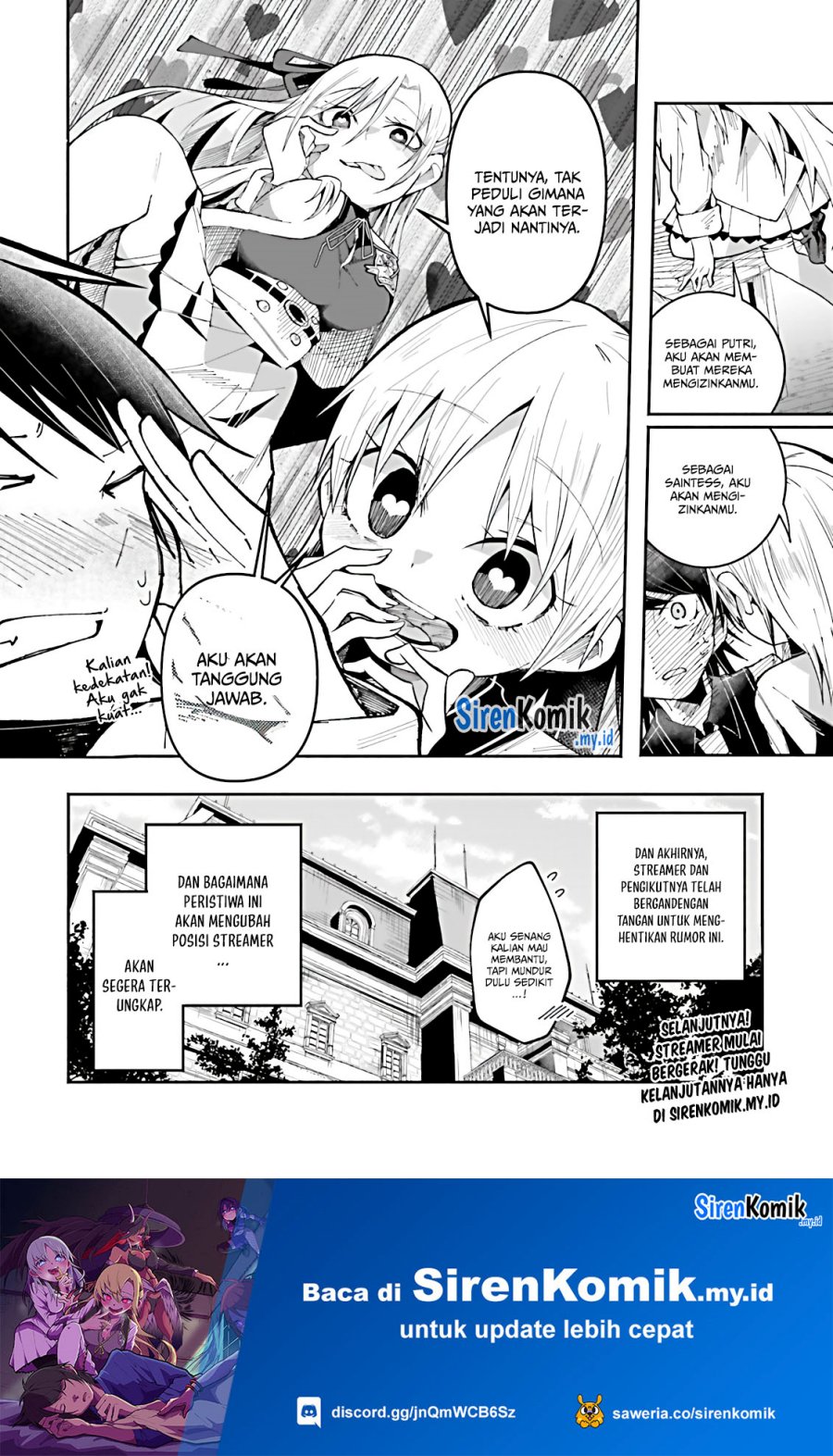 Isekai de Haishin Katsudou wo Shitara Tairyou no Yandere Shinja wo Umidashite Shimatta Ken Chapter 17 Gambar 17