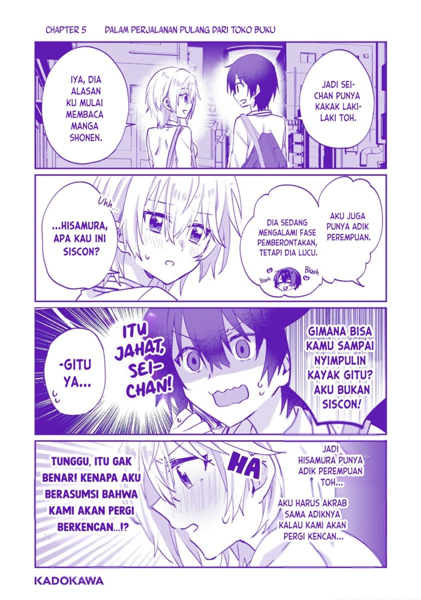 Rabu kome manga ni haitte shimattanode, oshi no make hiroin o zenryoku de shiawaseni suru Chapter 6.5 Gambar 16