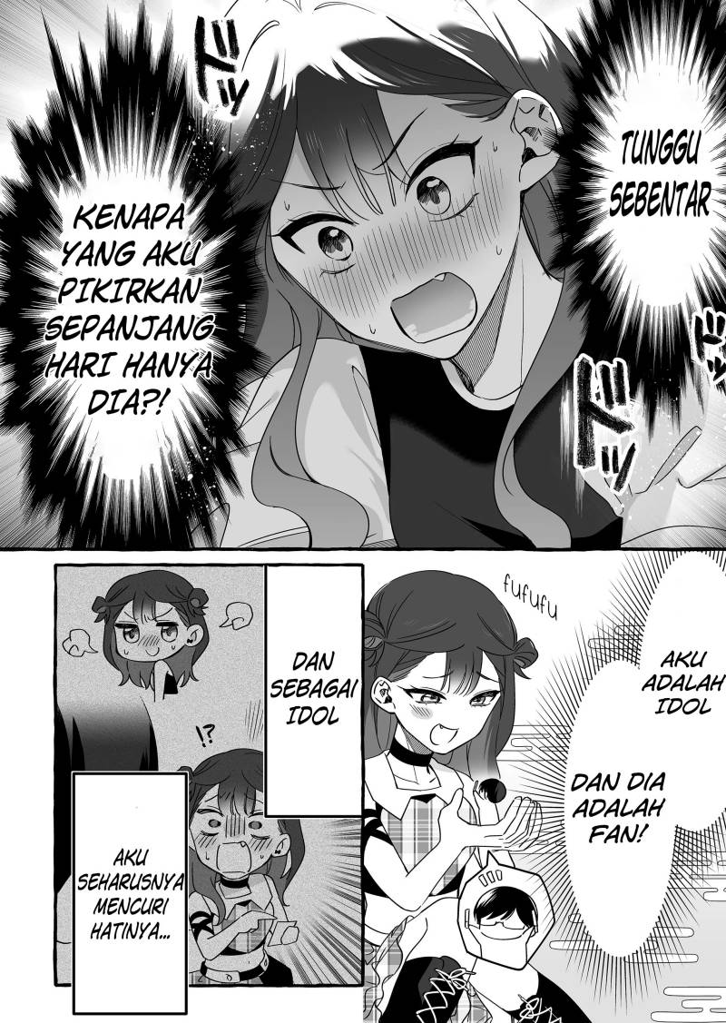 Damedol to Sekai ni Hitori Dake no Fan (Serialization)  Chapter 11 bahasa Indonesia Gambar 8
