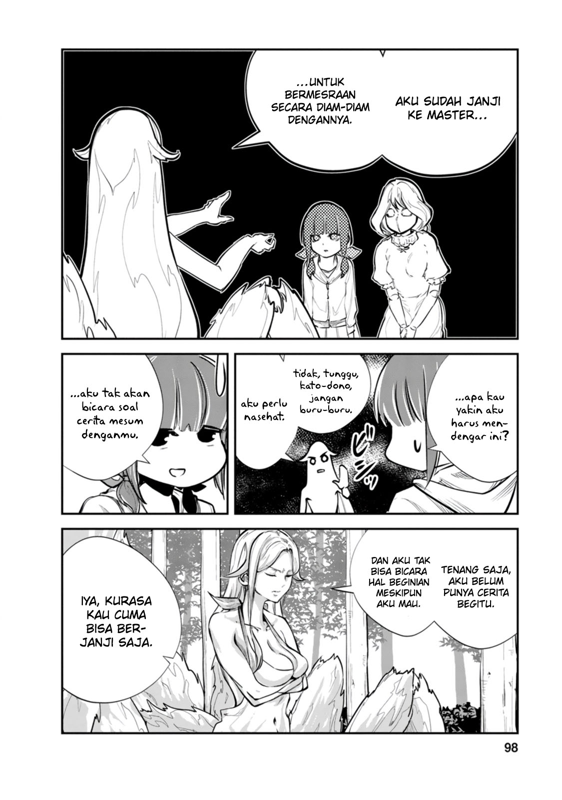 Monster no Goshujin-sama Chapter 54 Gambar 4