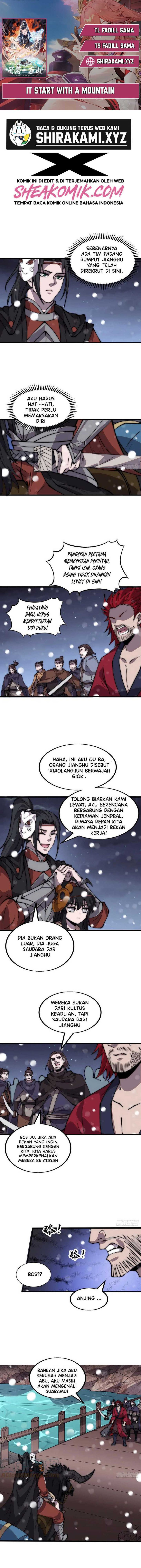 Baca Komik It Starts With A Mountain Chapter 444 Gambar 1