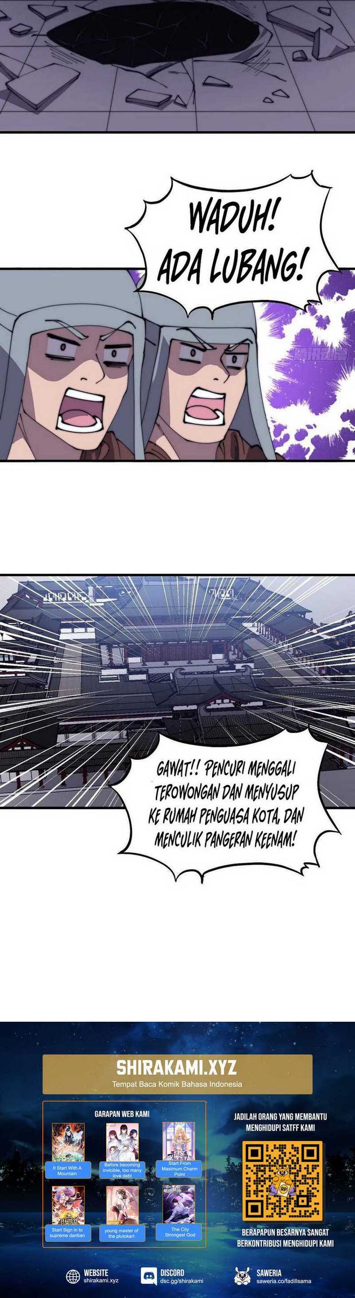 It Starts With A Mountain Chapter 423 Gambar 8