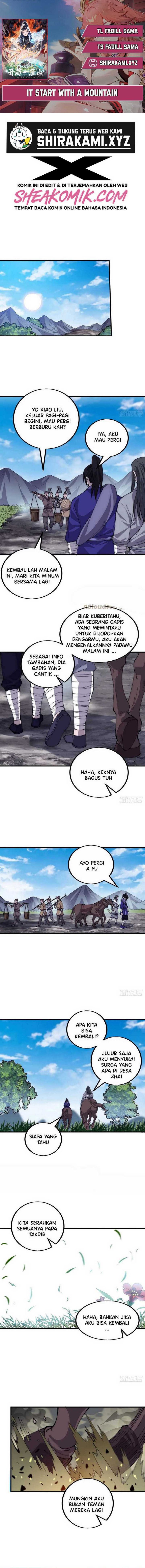 Baca Komik It Starts With A Mountain Chapter 413 Gambar 1