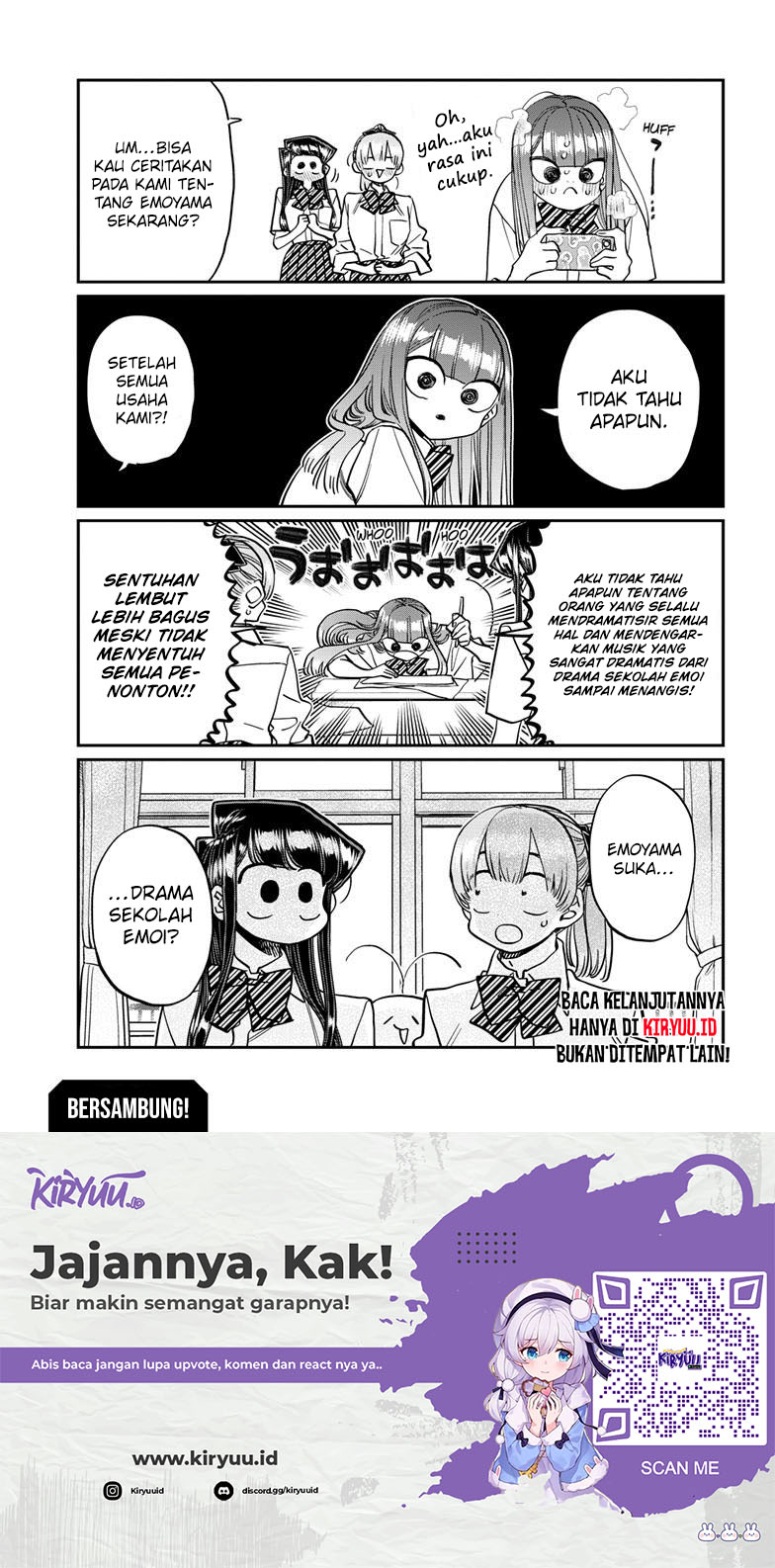 Komi-san wa Komyushou Desu Chapter 423 Gambar 9