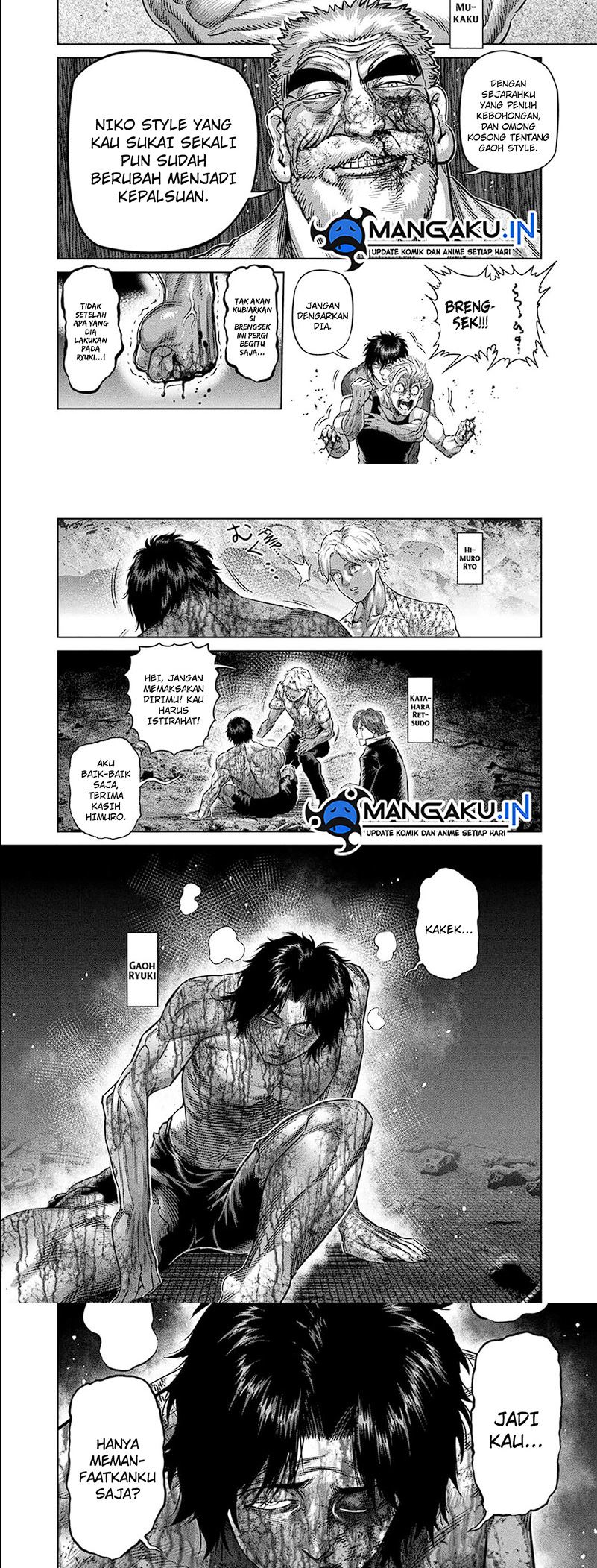 Baca Manga Kengan Omega Chapter 214 Gambar 2