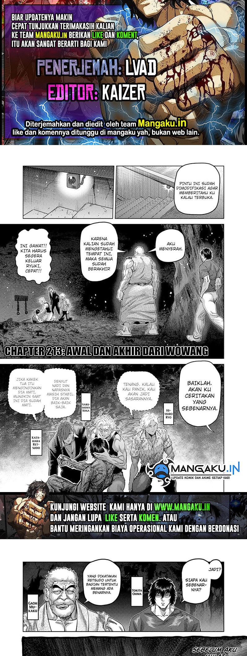 Baca Komik Kengan Omega Chapter 213 Gambar 1