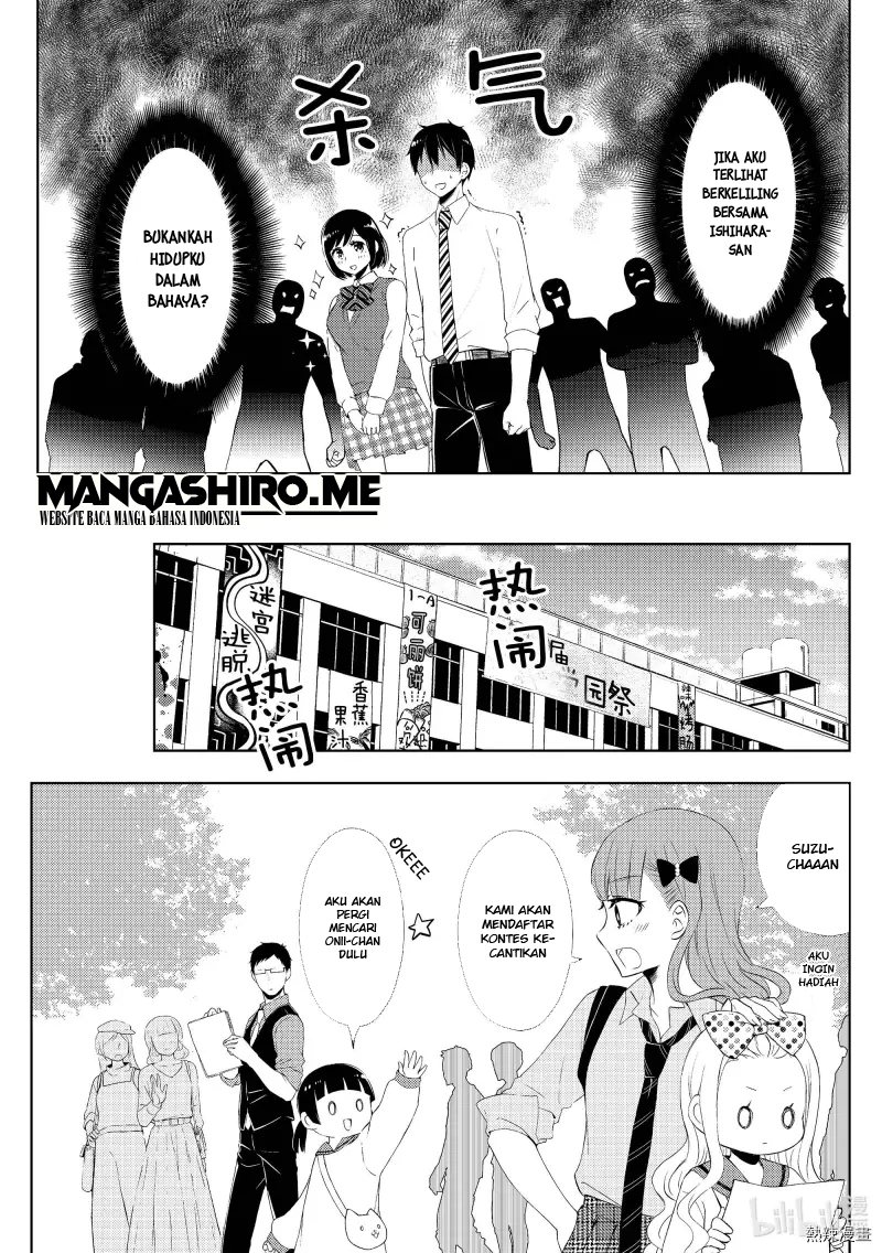 Watari-kun no xx ga Houkai Sunzen Chapter 57 Gambar 12