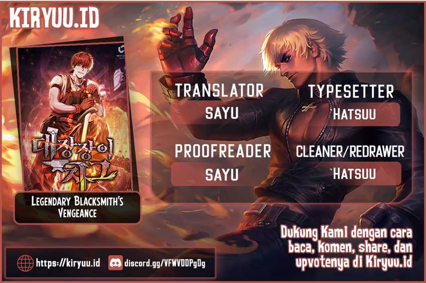 Baca Komik Legendary Blacksmith’s Vengeance Chapter 1 bahasa Indonesia Gambar 1