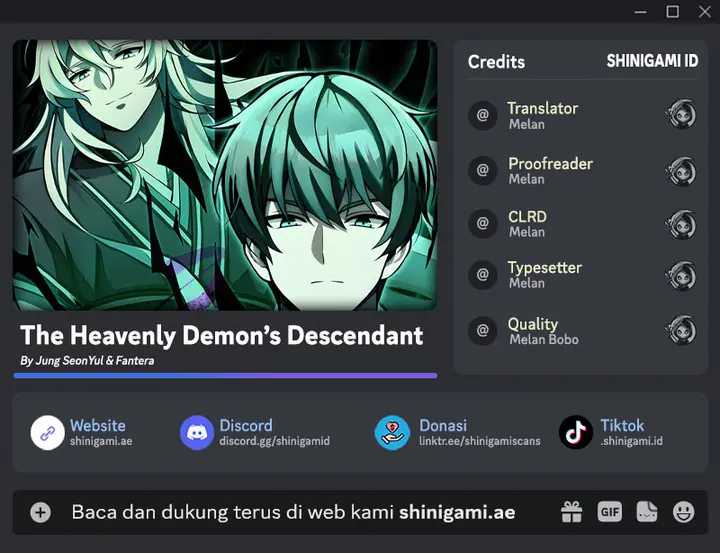 Baca Komik The Heavenly Demon’s Descendant  Chapter 7 Gambar 1