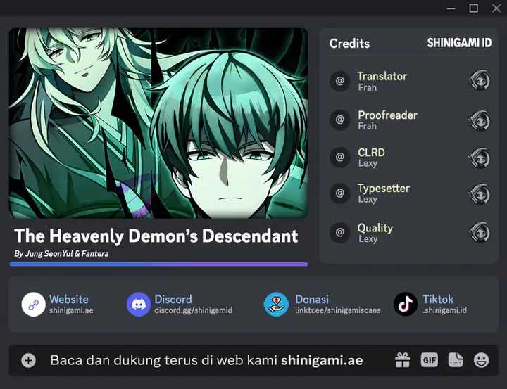 Baca Komik The Heavenly Demon’s Descendant  Chapter 3 Gambar 1