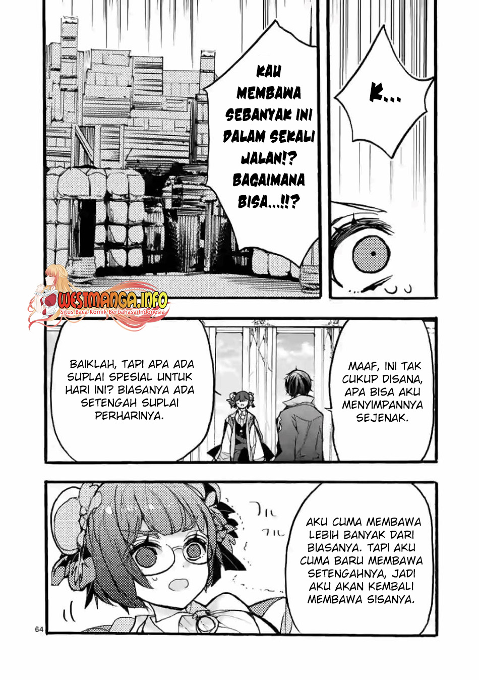 Saikyo Shoku <Ryukishi> Kara Shokyu Shoku <Hakobiya> Ni Nattano Ni, Naze Ka Yushatachi Kara Tayoraretemasu Chapter 28 Gambar 67