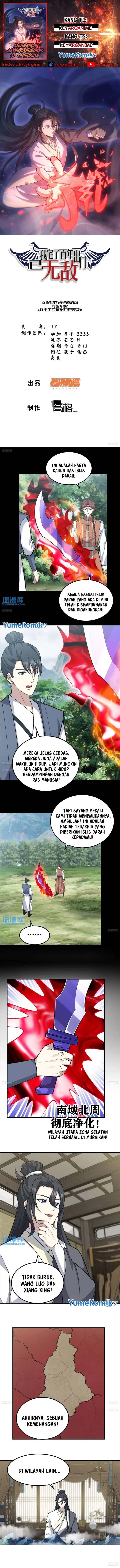 Baca Komik Invincible After a Hundred Years of Seclusion Chapter 296 Gambar 1