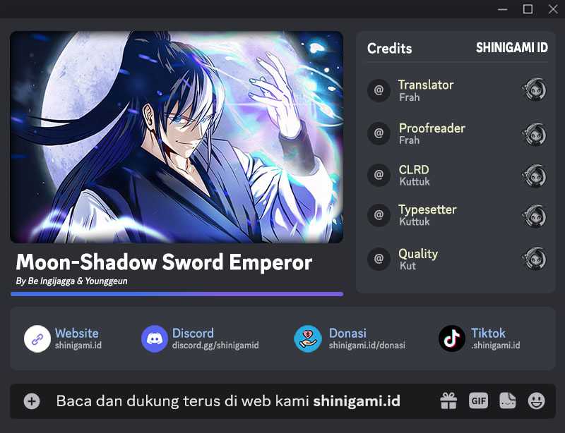 Baca Komik Moon-Shadow Sword Emperor Chapter 57 Gambar 1