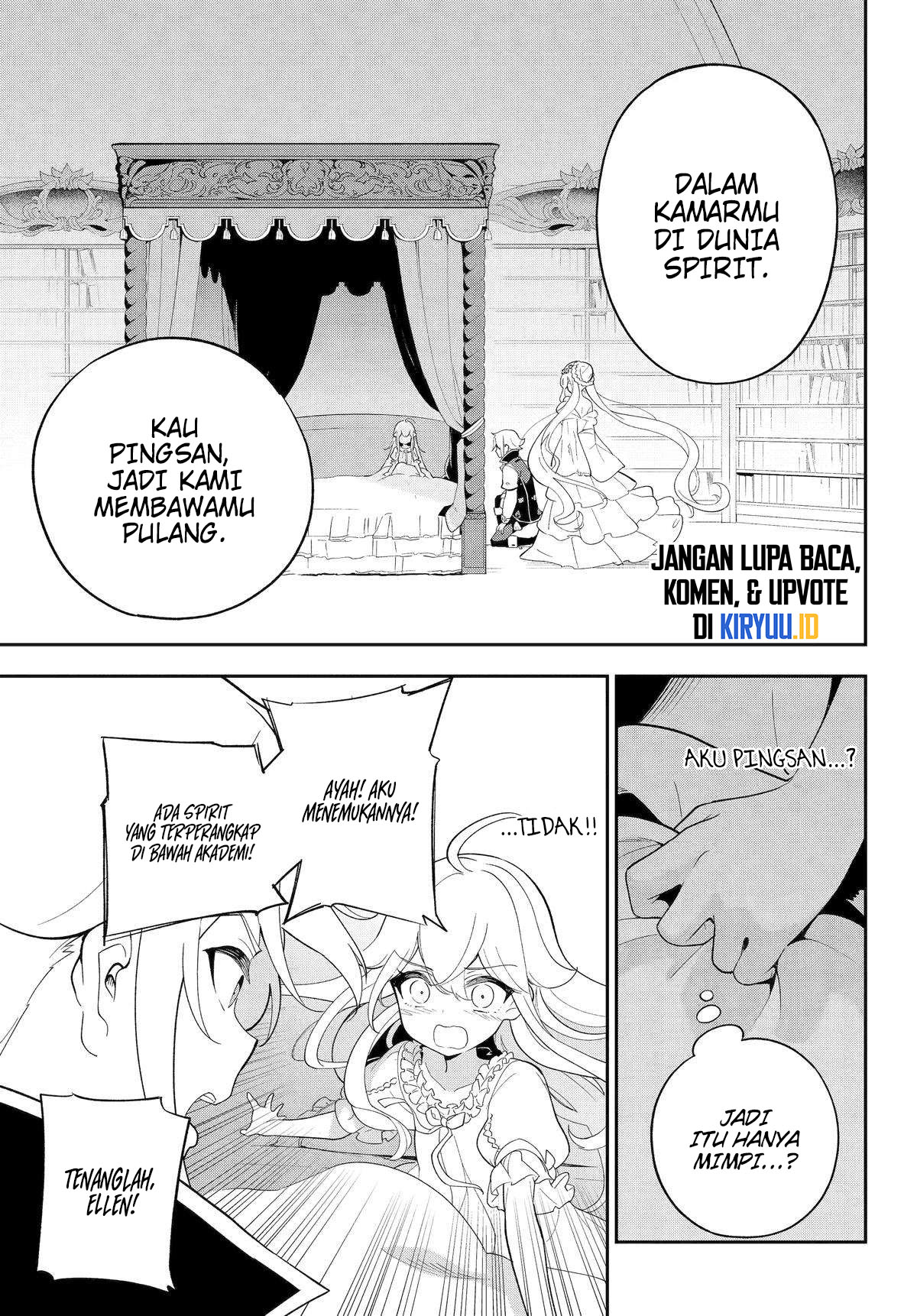 Chichi wa Eiyuu, Haha wa Seirei, Musume no Watashi wa Tenseisha Chapter 53 Gambar 13