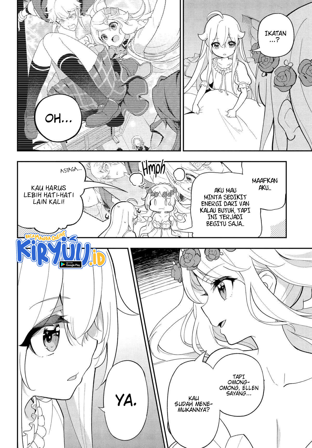 Chichi wa Eiyuu, Haha wa Seirei, Musume no Watashi wa Tenseisha Chapter 53 Gambar 16